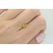 Round Cut Diamond Fancy Yellow 1.01 Carat SI1