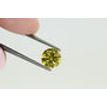 Round Diamond Fancy Yellow Color 1.02 Carat VS2