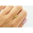 Loose Cushion Shaped Diamond Fancy Yellow Color Natural Enhanced 1.06 Carat VS2