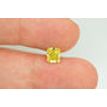 Loose Radiant Diamond Fancy Yellow 1.07 Carat SI1