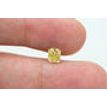 Loose Yellow Radiant Diamond 0.87 Carat VS1