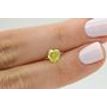 Loose Fancy Yellow Heart Diamond 0.79 Carat VS1
