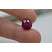 Loose Red Ruby Gemstone Cushion Cut 5.48 Carat