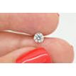 Natural Loose Round Diamond 0.42 Carat H/SI1