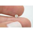Loose Round Shaped Diamond Natural Enhanced Real 0.15 Carat K/SI2 For Engagement