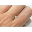 Loose Round Shaped Diamond Natural Enhanced Real 0.15 Carat K/SI2 For Engagement