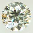 Round Cut Diamond Natural 0.38 Carat K Color VS2 HRD Certified