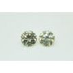 Loose Round Diamond Pair 0.70 TCW I/VS2 4.50 MM