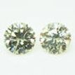 Loose Round Diamond Pair 0.70 TCW I/VS2 4.50 MM