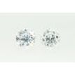 Round Cut Diamond Pair SI2 0.60 TCW