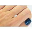 Oval Ct Diamond Certified 0.51 Carat D Color SI2