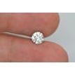Loose Certified Round Diamond 0.61 Carat I/SI1