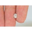 Natural Oval Cut Diamond 0.50 Carat F/SI1