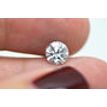 Round Cut Diamond Eye Clean 1.01 Carat F/SI1