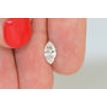Loose Marquise Diamond Natural Enhanced 0.70 Carat F SI2