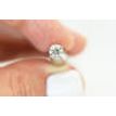 Natural Round Diamond 0.61 Carat F/SI1 