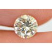 Round Diamond Natural Loose 0.61 Carat I VS2 Polished Real Enhanced Certified