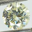Round Diamond Natural Loose 0.61 Carat I VS2 Polished Real Enhanced Certified