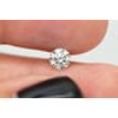 Round Real Diamond 0.53 Carat G SI1