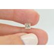 Princess Shaped Diamond H Color SI1 Enhanced Natural Certified 5.33MM 1.05 Carat