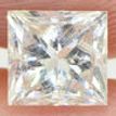 Princess Cut Diamond G Color SI1 Certified 1.01 Carat
