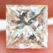 Loose Princess Diamond Natural Enhanced 1.13 Carat G/SI2 5.79X5.52 MM