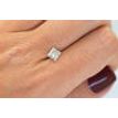 Natural Princess Diamond 1.03 Carat E/SI2