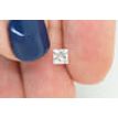 Loose Princess Diamond 0.61 Carat D/SI3