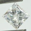 Loose Princess Diamond 0.61 Carat D/SI3