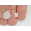Loose Princess Shape Diamond 1.04 Carat H/I1 Certified Natural Enhanced For Ring