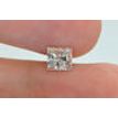 Princess Cut Diamond G Color SI1 Certified 0.99 Carat