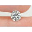 Round Cut Diamond G Color SI1 Certified Natural 1.09 Carat