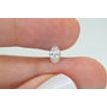 Oval Shaped Diamond 0.52 Carat E SI2 Natural GIA Certified