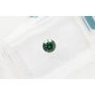 Round Diamond Fancy Blue Green Color 0.31 Carat SI2 IGI Certificate