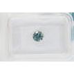 Round Shape Diamond Fancy Blue Color 0.32 Carat SI2 IGI Certificate