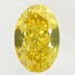 Oval Cut Diamond Fancy Brown-Yellow 0.41 Carat SI1 IGI Certificate