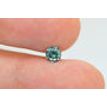 Green Diamond Loose Round Shape Fancy Color SI1 Enhanced Polished 0.44 Carat