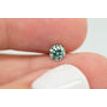 Round Shape Diamond Fancy Green Loose 0.43 Carat SI1
