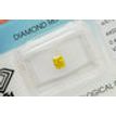 Cushion Cut Diamond Fancy Yellow IGI Certified 0.44 Carat VVS2
