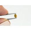 Pear Shape Diamond Natural Fancy Orange Color 0.31 Carat VS2