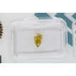 Pear Shape Diamond Fancy Yellow Brown 0.47 Carat SI1 IGI Certificate