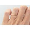 Diamond Wedding Band 14k Rose Gold Ring  0.20 Carat