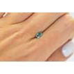 Marquise Cut Diamond Fancy Green Color 0.45 Carat VVS2