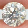 Loose Round Shape Diamond White 1.07 Carat G/SI1