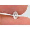 Natural Oval Cut Diamond 0.50 Carat F/SI1