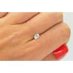 Natural Oval Cut Diamond 0.50 Carat F/SI1