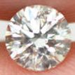 Round Real Diamond 0.53 Carat G SI1