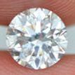 Round Cut Diamond Eye Clean 1.01 Carat F/SI1