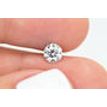 Natural Round Diamond 0.61 Carat F/SI1 