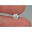Round Shaped Diamond 0.56 Carat H/SI1 5.05 MM